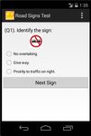 Road And Traffic Signs Test screenshot apk 3
