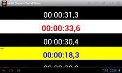 Скриншот 11 APK-версии Мульти секундомер и таймер Pro
