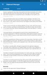 Captura de tela do apk Clipboard Manager Pro 6
