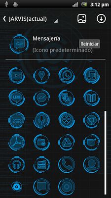 jarvis theme v1.0 for android