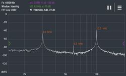 Advanced Spectrum Analyzer PRO captura de pantalla apk 11