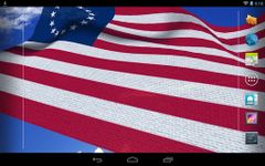 Captură de ecran 3D US Flag Live Wallpaper apk 