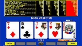Captura de tela do apk Video Poker 