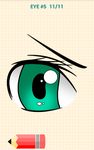 How to Draw Anime Eyes screenshot APK 