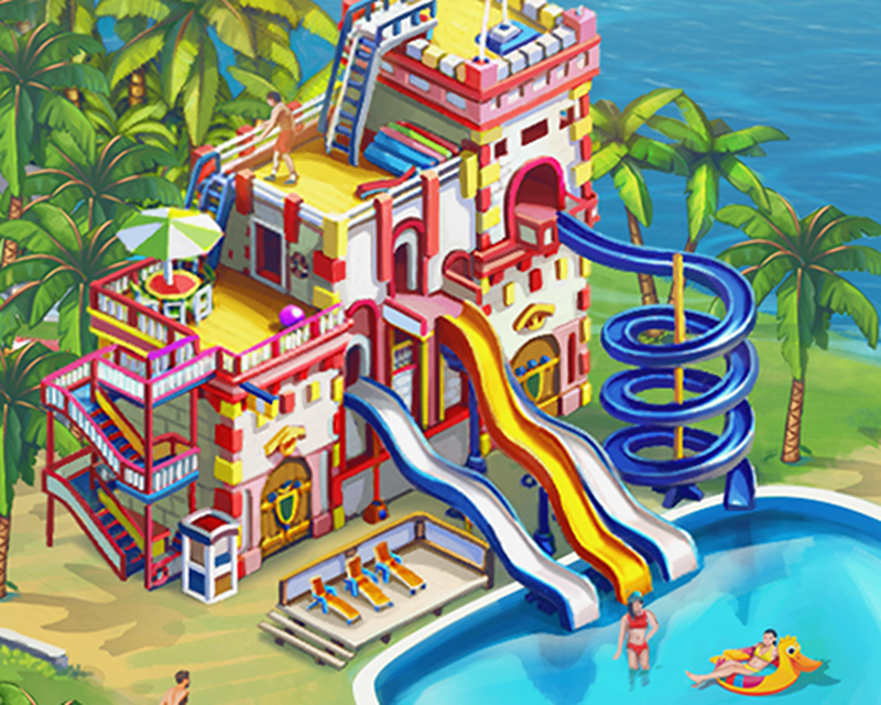 endless race mini games paradise island 2