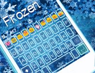 Winter Emoji Keyboard Theme image 1