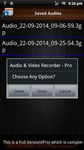 Audio and Video Recorder Pro Screenshot APK 6