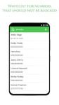 beller nummer en SMS blokkeren screenshot APK 6