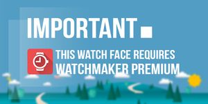 Material WatchMaker WatchFace ekran görüntüsü APK 