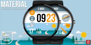 Material WatchMaker WatchFace ekran görüntüsü APK 14