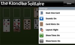 Скриншот 9 APK-версии The Klondike Solitaire