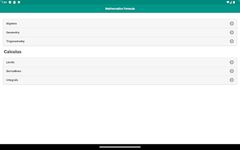 Captură de ecran All Math Formula apk 4