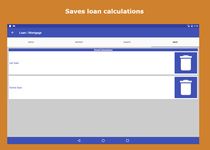 Скриншот 2 APK-версии Loan & Interest Calculator