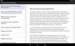 Captura de tela do apk English Pronouncing Dictionary 13
