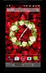 Rose Clock LIve Wallpaper image 3