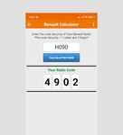 Screenshot 4 di Renault Codice Radio apk