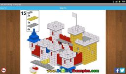 Скриншот 3 APK-версии Brick building examples