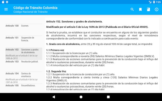 Image 7 of the Colombia Transit Code