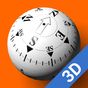 Ikon apk 3D Ball Compass Ad-Free