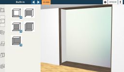 Utile closet PRO 3D designer screenshot apk 3