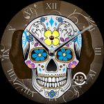 Skull Wear Watch Face captura de pantalla apk 5