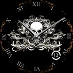 Skull Wear Watch Face captura de pantalla apk 3