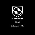 Skull Wear Watch Face captura de pantalla apk 