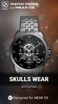 Skull Wear Watch Face captura de pantalla apk 15