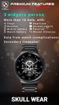 Skull Wear Watch Face captura de pantalla apk 12