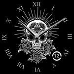 Skull Wear Watch Face captura de pantalla apk 7