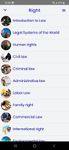 Captura de tela do apk Curso de Direito 4