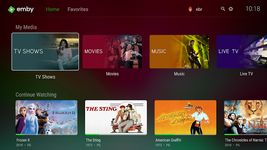 Emby for Android TV screenshot apk 1