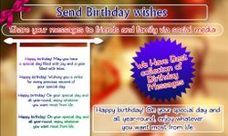 Birthday Greeting Cards Maker ekran görüntüsü APK 