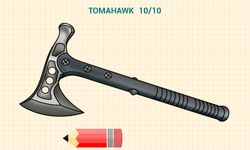 Скриншот 6 APK-версии How to Draw Weapons