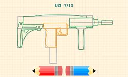 Скриншот 1 APK-версии How to Draw Weapons