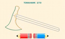 Скриншот 8 APK-версии How to Draw Weapons