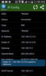 Captura de tela do apk IPConfig - What is My IP? 1