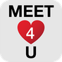 ไอคอนของ Meet4U - Chat, Love, Singles!