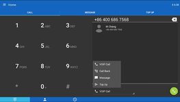 Captură de ecran JustVoip voip calls apk 2