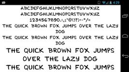 Fonts for FlipFont 50 Hand Screenshot APK 5