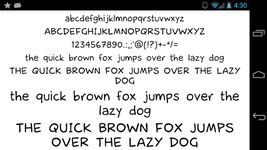 Fonts for FlipFont 50 Hand Screenshot APK 3