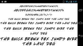 Fonts for FlipFont 50 Hand Screenshot APK 