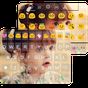 Εικονίδιο του Cute Photo Emoji Keyboard Skin apk