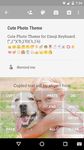 Cute Photo Emoji Keyboard Skin εικόνα 1