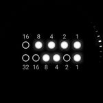 Elegant Binary Watch Face Screenshot APK 2