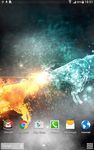 Captură de ecran Fire & Ice Live Wallpaper apk 4