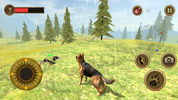 Downloaden Sie die kostenlose Wild Dog Survival Simulator APK für Android