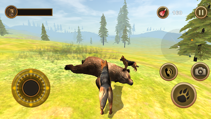 Downloaden Sie die kostenlose Wild Dog Survival Simulator APK für Android