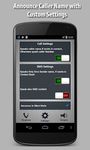 Llamador Nombre Anunciador captura de pantalla apk 2