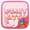 Pinky Kitty Go Launcher Theme 